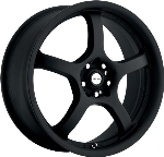 chrome rims, custom rims F-05 166 Black